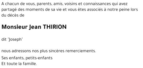 Jean THIRION
