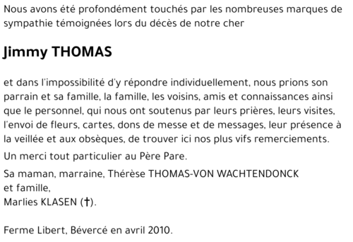 Jimmy THOMAS