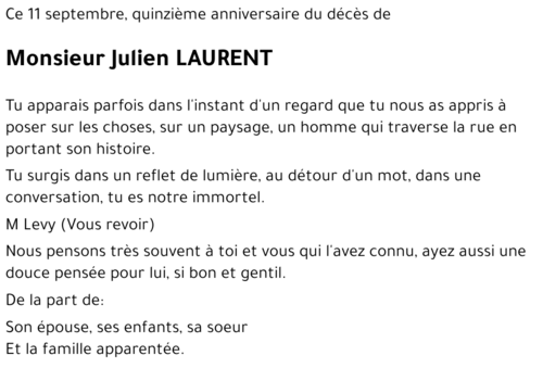 Julien LAURENT