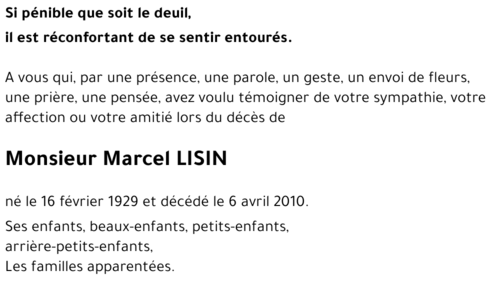 Marcel LISIN