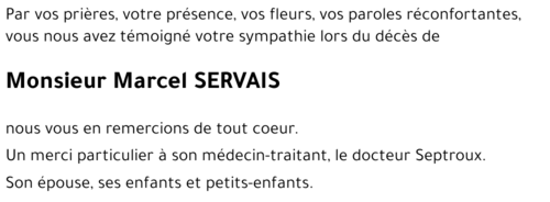 Marcel SERVAIS