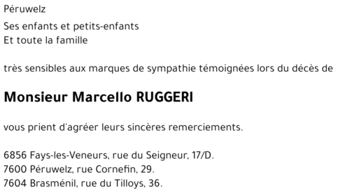 Marcello RUGGERI