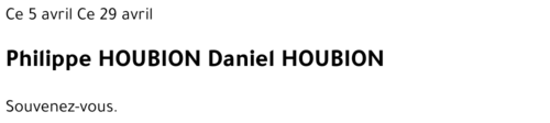 Philippe - Daniel HOUBION