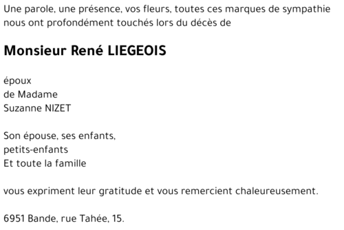 René LIEGEOIS