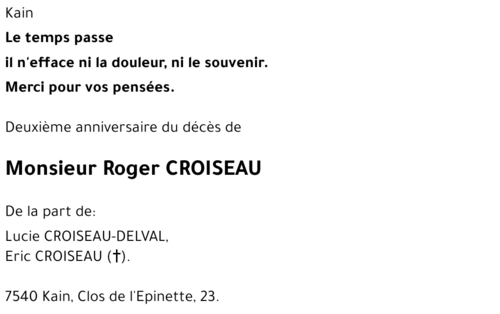 Roger CROISEAU