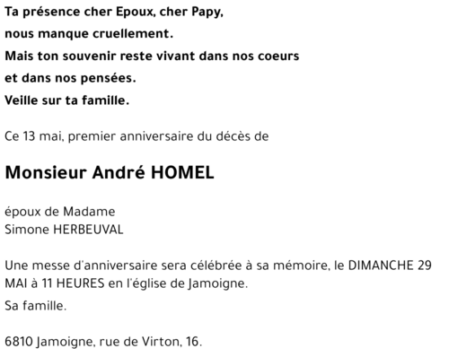 André HOMEL