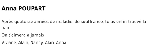 Anna POUPART