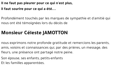 Céleste JAMOTTON