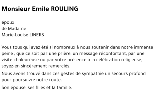 Emile ROULING