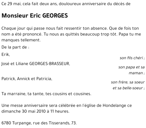 Eric GEORGES