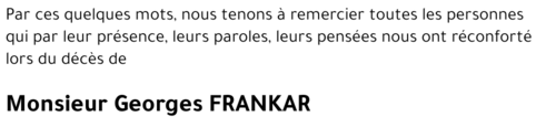 Georges FRANKAR