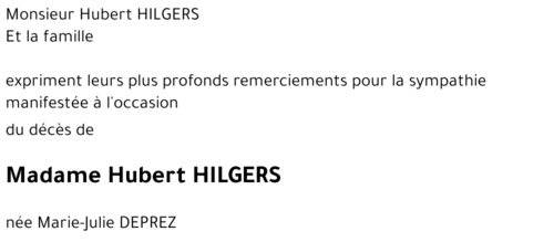 Hubert HILGERS