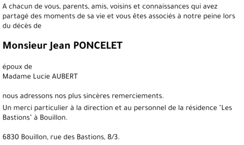 Jean PONCELET