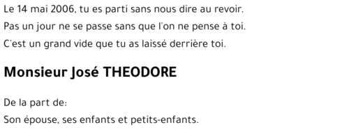 José THéODORE