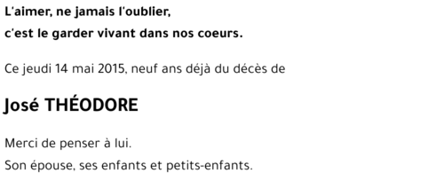 José THéODORE