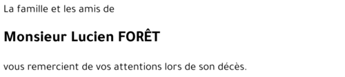 Lucien FORÊT