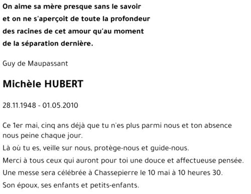 Michèle HUBERT