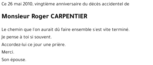 Roger CARPENTIER