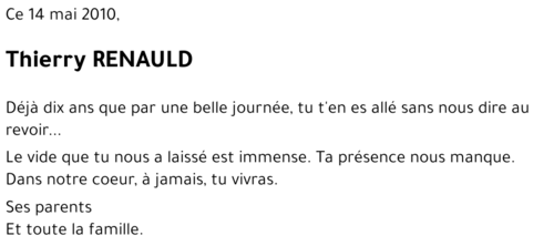 Thierry RENAULD