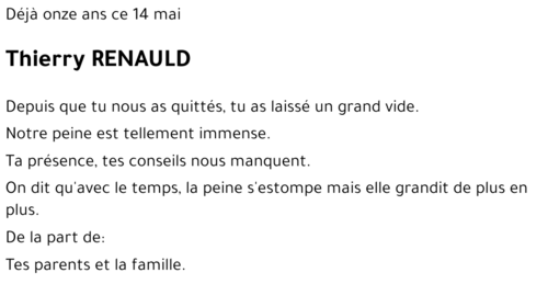 Thierry RENAULD