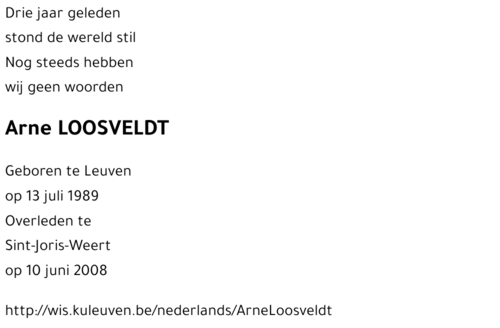 Arne Loosveldt