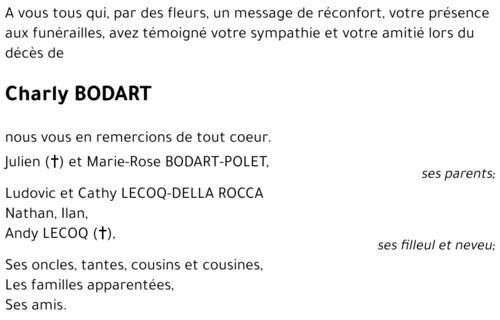 Charles BODART