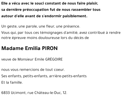 Emilia PIRON