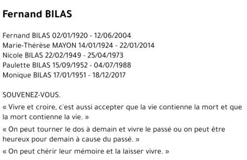 Fernand BILAS