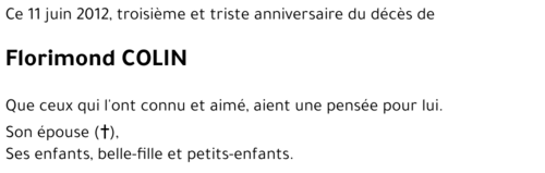Florimond COLIN