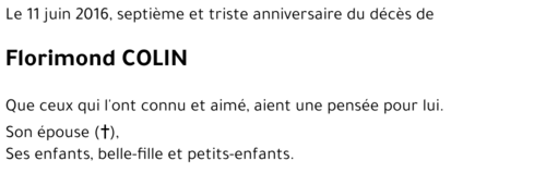 Florimond COLIN