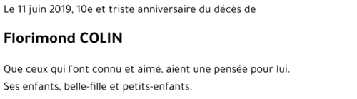 Florimond COLIN