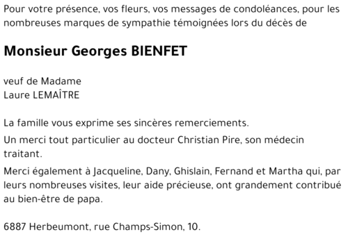 Georges BIENFET