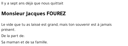 Jacques FOUREZ