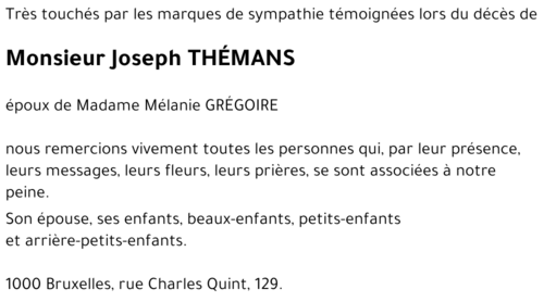 Joseph THEMANS