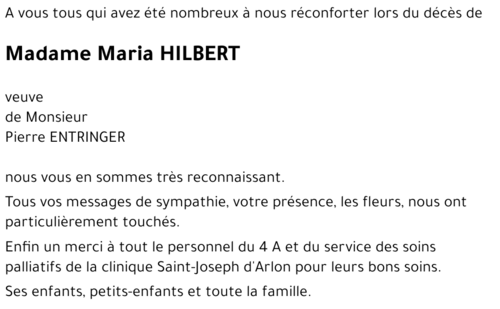 Maria HILBERT