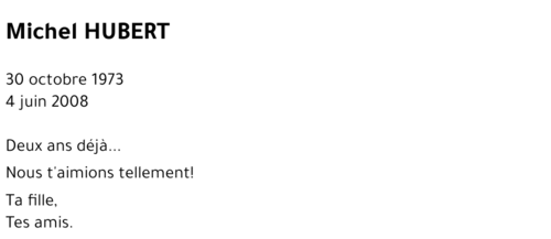 Michel HUBERT