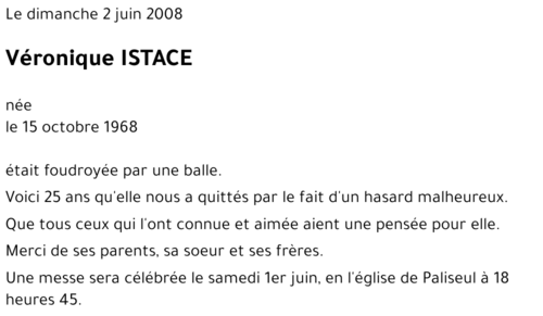 Véronique ISTACE