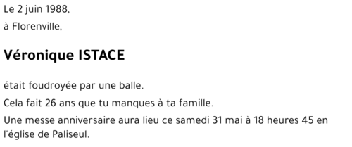 Véronique ISTACE