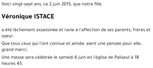 Véronique ISTACE