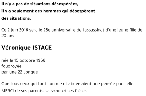 Véronique ISTACE