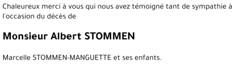 Albert STOMMEN