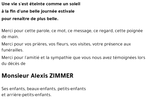 Alexis ZIMMER