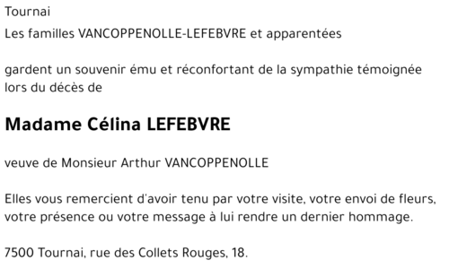 Célina LEFEBVRE