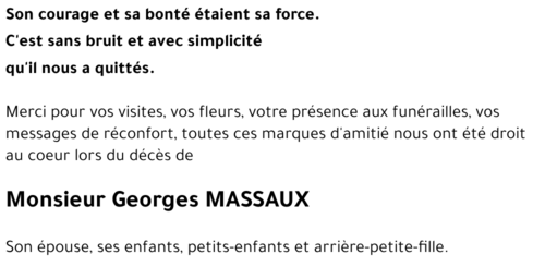 Georges MASSAUX