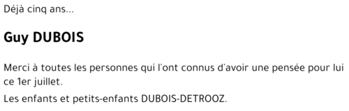 Guy DUBOIS