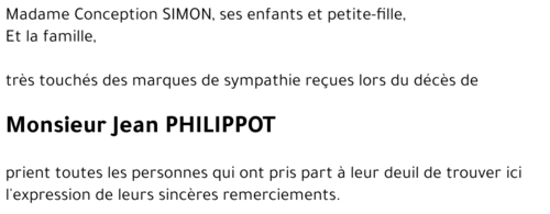 Jean PHILIPPOT