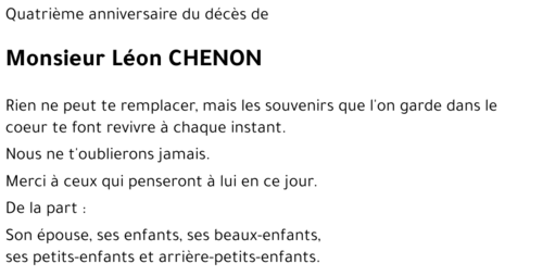 Léon CHENON