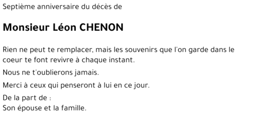 Léon CHENON