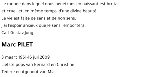 Marc PILET