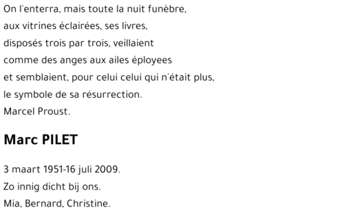 Marc PILET